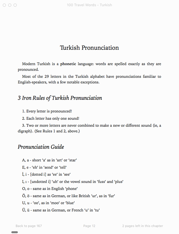 100 Travel Words - Turkish Pronunciation